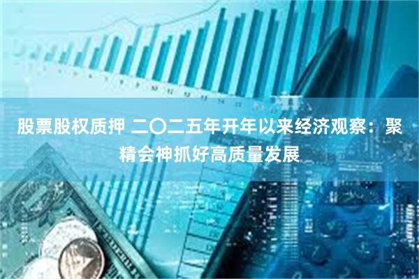 股票股权质押 二〇二五年开年以来经济观察：聚精会神抓好高质量发展