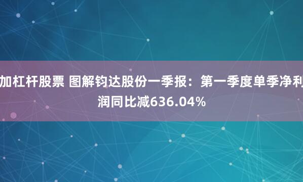 加杠杆股票 图解钧达股份一季报：第一季度单季净利润同比减636.04%