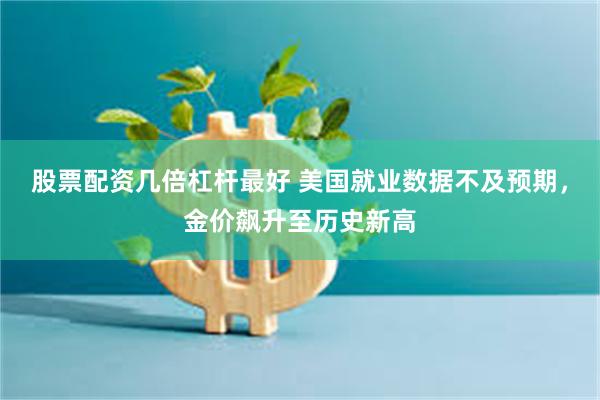 股票配资几倍杠杆最好 美国就业数据不及预期，金价飙升至历史新高